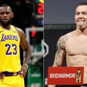 LeBron James fires back at Colby Covington