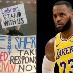 LeBron James: Protestors stop NBA Bus