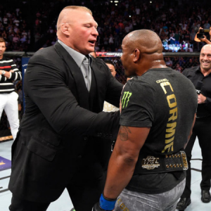 "I want to wrestle with Brock in the WWE” – Daniel Cormier
