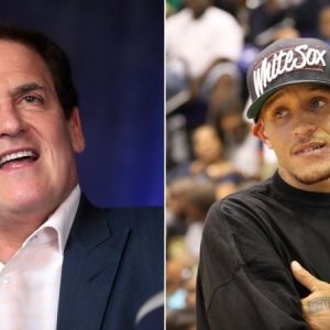 Mark Cuban and Delonte West