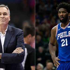 Joel Embiid and Mike D'Antoni