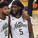 Montrezl Harrell slammed Paul George