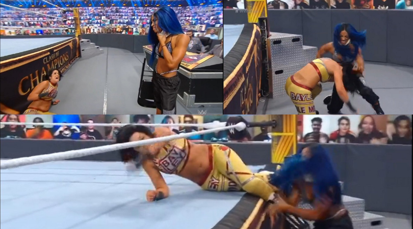 Sasha Banks returns at WWE Clash of Champions to attack former friend Bayley