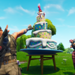 Where are the birthday cakes in Fortnite?