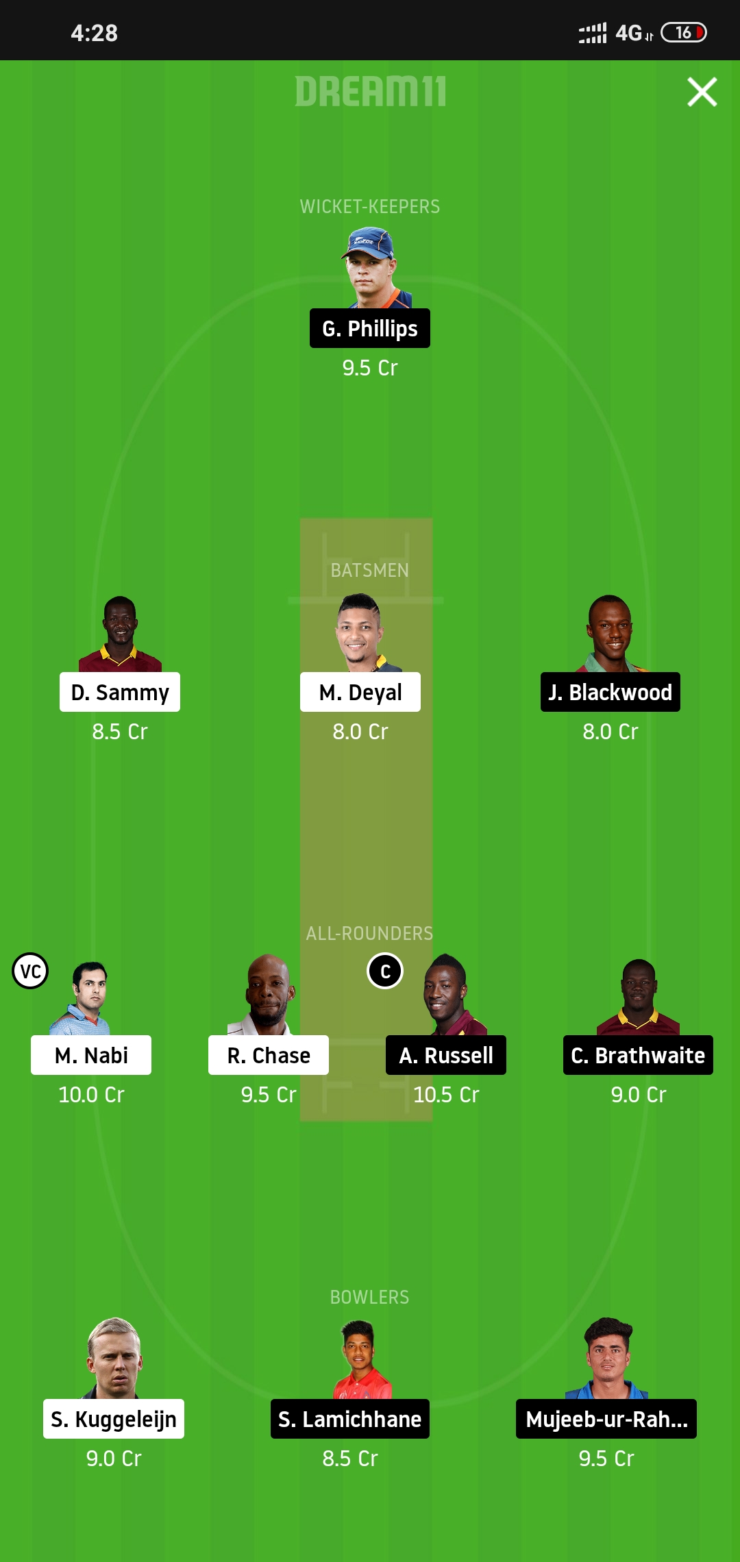 SLZ vs JAM Dream11