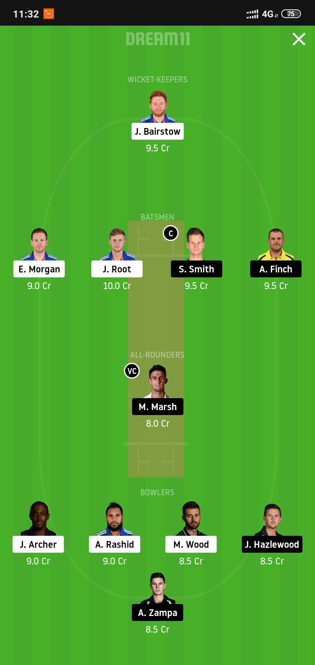 ENG vs AUS Dream11