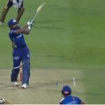 Rohit Sharma six vs KKR: Mumbai Indians captain thumps Andre Russell out of the stadium in IPL 2020