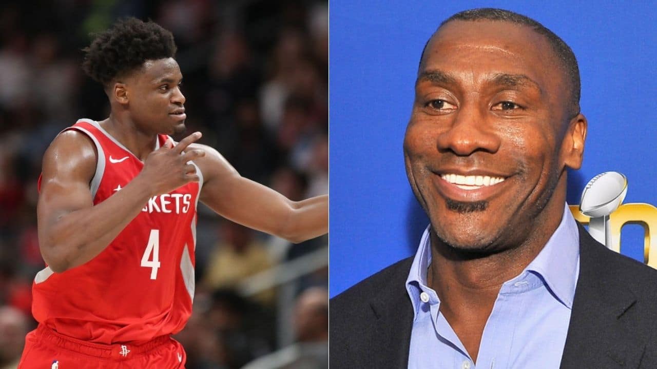 Shannon Sharpe and Danuel House