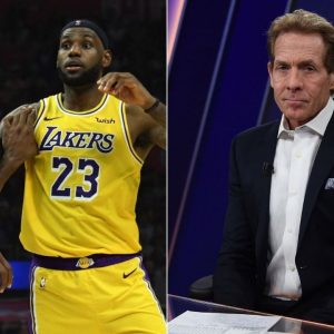 Skip Bayless congratulates LeBron James
