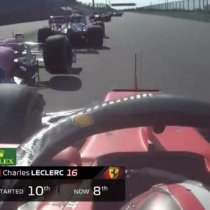 Lance Stroll Crash: Charles Leclerc hits Racing Point car before Stroll hit barriers