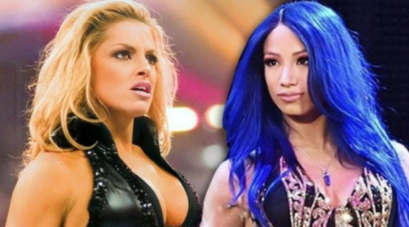 WWE Evolution 2 Sasha Banks eyes dream match against Trish Stratus
