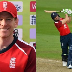 Who has replaced Eoin Morgan and Jos Buttler in today's third T20I vs Australia?