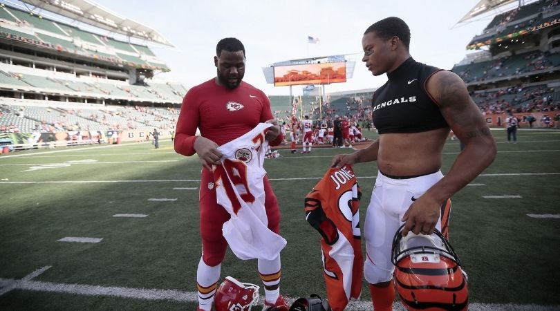 NFL will exchange game worn jerseys but only through mail