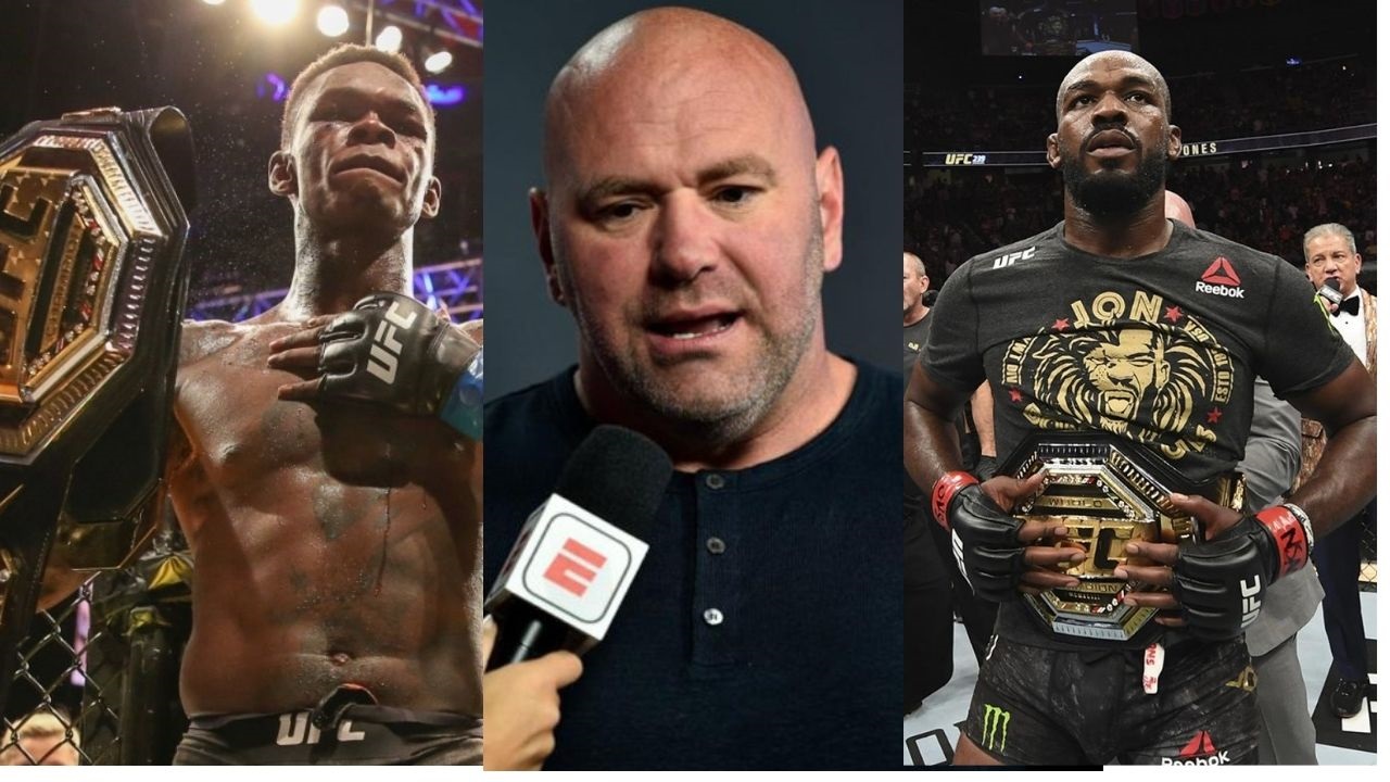 "That's a Fight To Make"- Dana White Pays Heed On The Intense Twitter Battle Between Jon Jones and Israel Adesanya