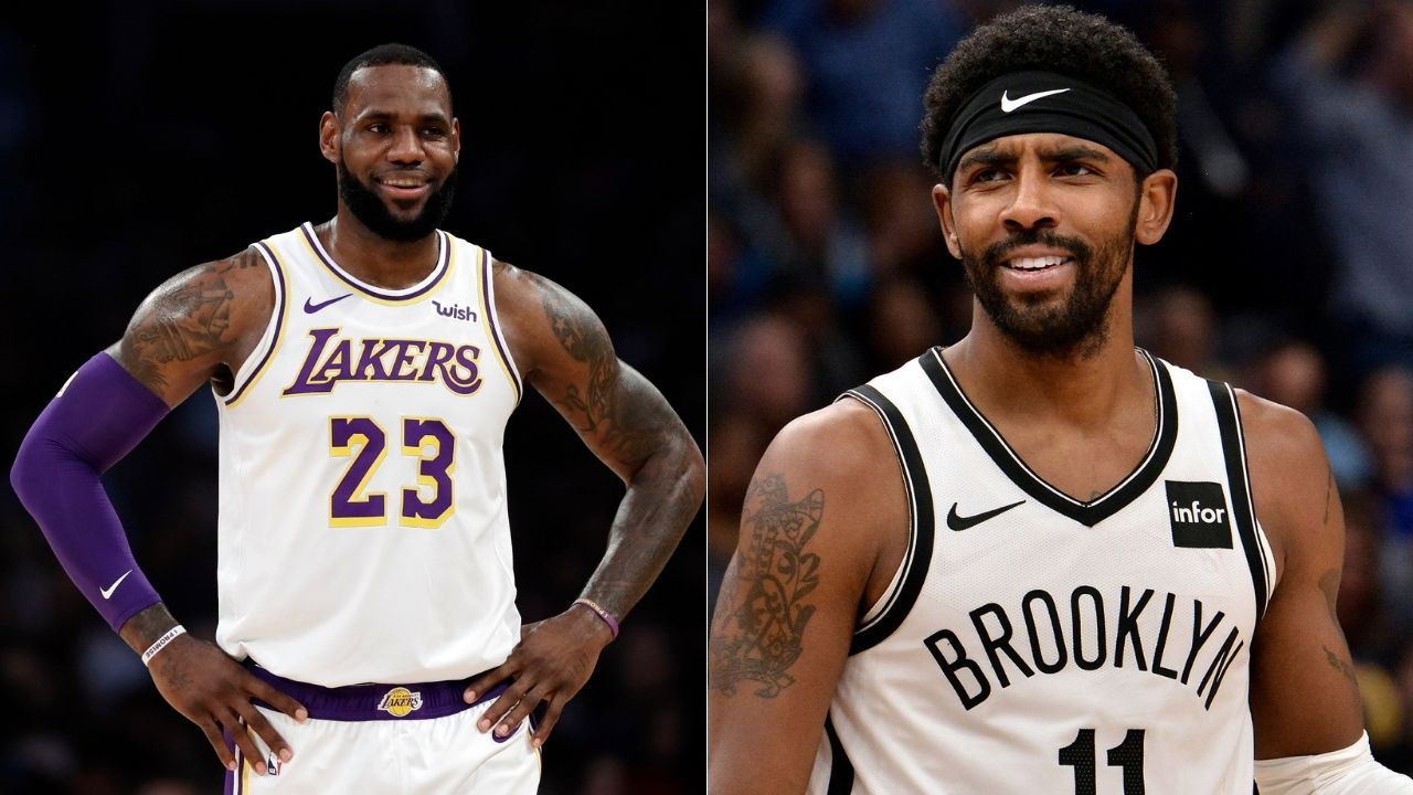 Kyrie Irving and LeBron James not taking shots at one another