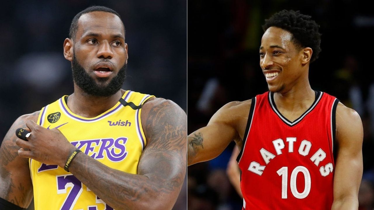 LeBron James reminded a Raptors player about Toronto's play': DeMar DeRozan