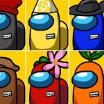 Among Us Character: How to draw Among Us Character with Halloween & Christmas skins - simple and easy guide