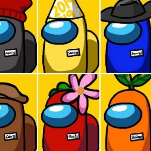 Among Us Character: How to draw Among Us Character with Halloween & Christmas skins - simple and easy guide