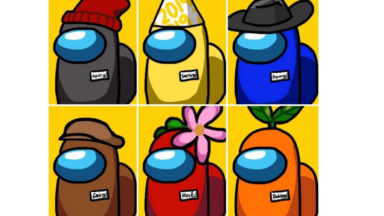 Among Us Character: How to draw Among Us Character with Halloween & Christmas skins - simple and easy guide