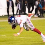 "I would never be able to run that far" Patrick Mahomes reacts on Daniel jones falling down