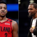 Kevin Durant mocks CJ McCollum