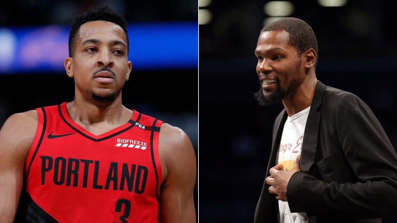 Kevin Durant mocks CJ McCollum