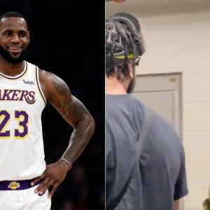 Only time all year that you don't ice': Lakers' LeBron James to Anthony Davis