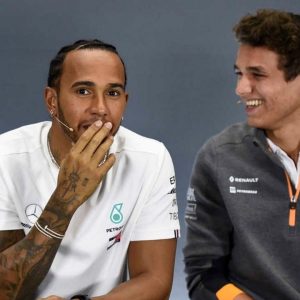 “He has to beat one or two other drivers that’s it"- Lando Norris on his compatriot Lewis Hamilton winning 92 races in F1