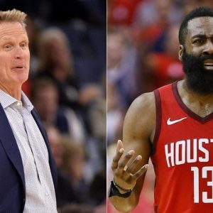 Steve Kerr mocks James Harden and Rockets
