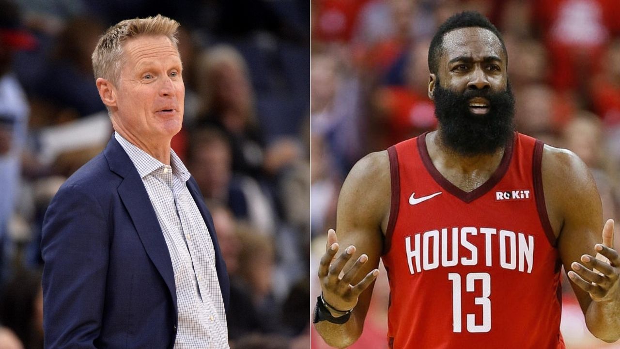 Steve Kerr mocks James Harden and Rockets
