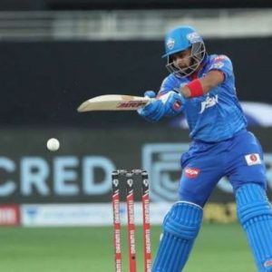 Why is Prithvi Shaw not playing today's IPL 2020 match vs KKR?