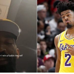 Quinn Cook tells JR Smith Lakers' bus left him at the arena