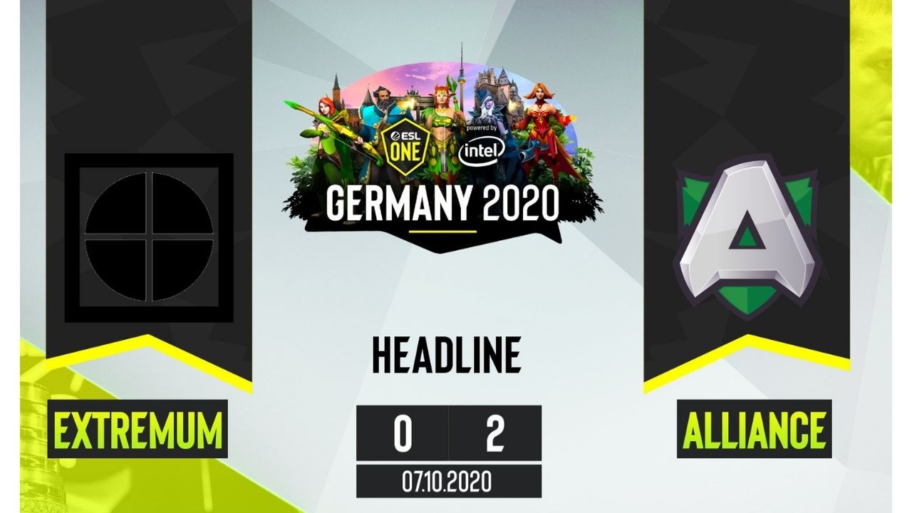 Alliance beat Extremum ESL