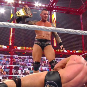 Randy Orton beats Drew McIntyre to become WWE Champion at Hell in a Cell