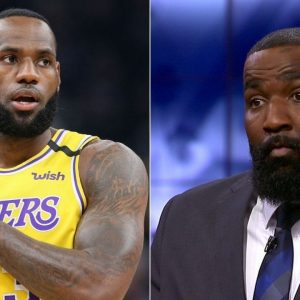"LeBron James playing is a work of ART": Kendrick Perkins is all praise for the Lakers' superstar as a video of him dominating the Knicks without shooting the ball resurfaces