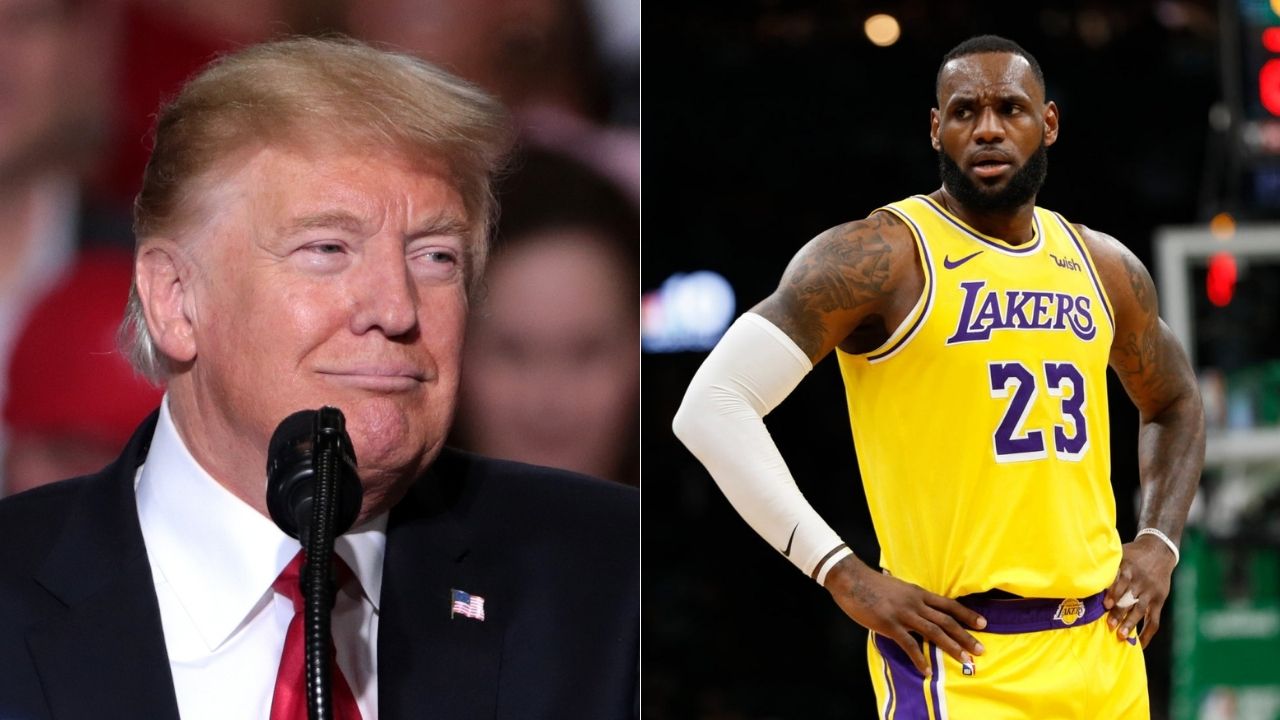 LeBron James is a nasty Democrat spokesman': Donald Trump