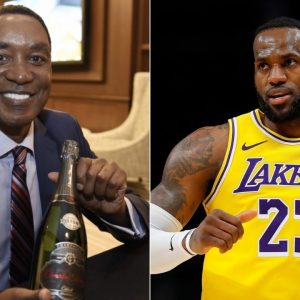 LeBron James and Lakers to celebrate with Isiah Thomas champagne'