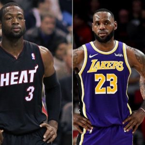 Anthony Davis is LeBron James' best teammate ever: Dwyane Wade