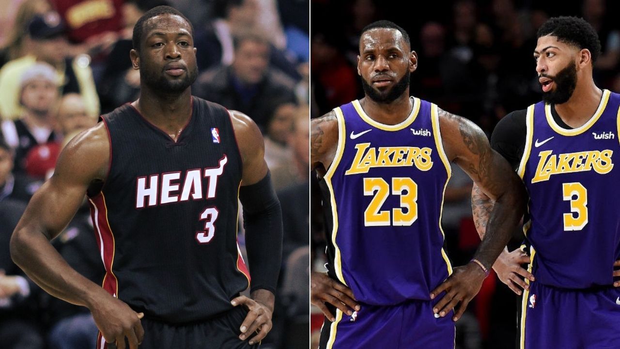Anthony Davis is LeBron James' best teammate ever: Dwyane Wade