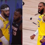 LeBron James and Jae Crowder fight