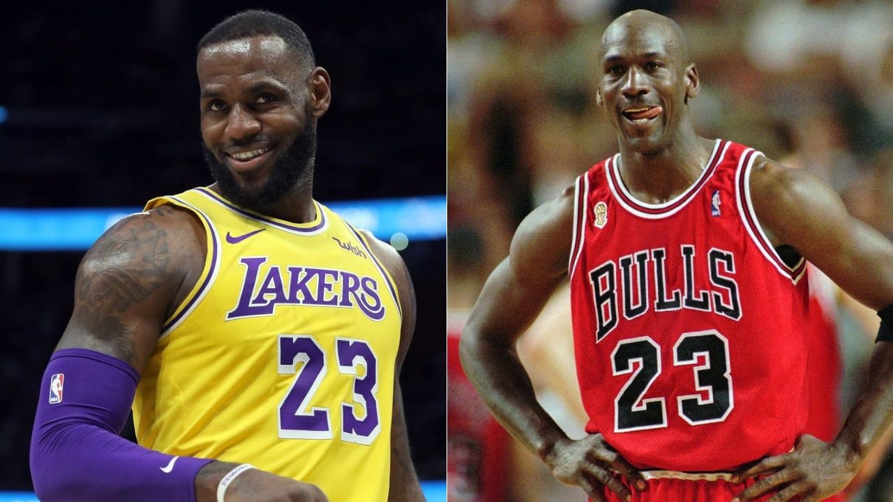 Skip Bayless on how Michael Jordan's athleticism puts him above Lakers' LeBron James