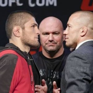 "I have a mixed feeling about it"- GSP Opens Up About a Potential Clash With Khabib Nurmagomedov