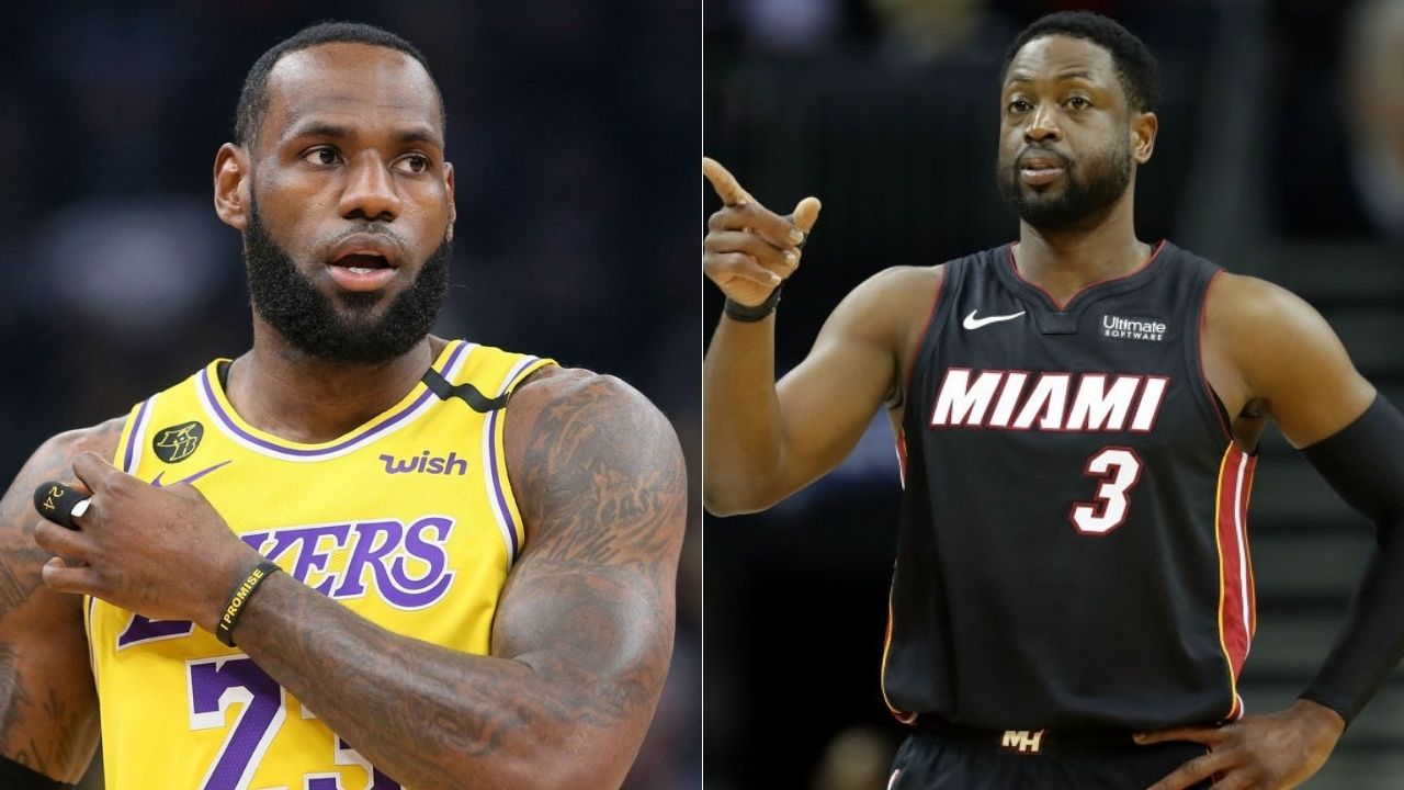 "LeBron James is the cheapest player in the NBA": Dwyane Wade hilariously calls out Lakers superstar for his frugality
