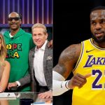 Shannon Sharpe and Snoop Dogg accuse Skip Bayless of defacing LeBron James' murals