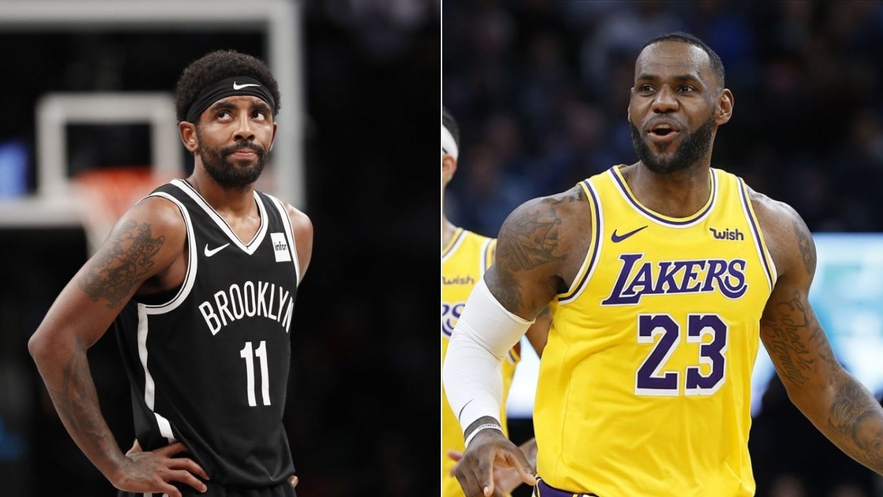 How is it to have a second father in LeBron James': When a reporter asked Kyrie Irving the most bizarre question