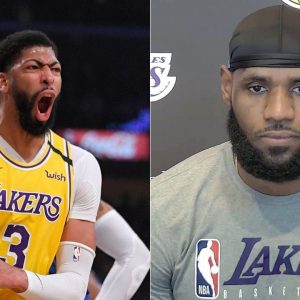 'Anthony Davis is defensive player of the year': LeBron James