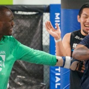 Gilbert Burns Extends His Support To Kamaru Usman; Prays For Nigeria