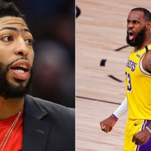 Anthony Davis on confrontation with LeBron James