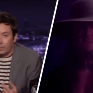 WWE Legend The Undertaker makes an appearance on The Tonight Show with Jimmy Fallon