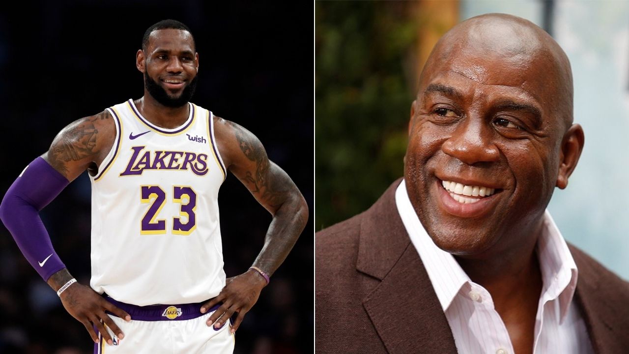 LeBron James has not overtaken Michael Jordan': Magic Johnson